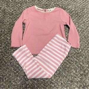Chelsea and Violet Pink Striped Set - 18 month